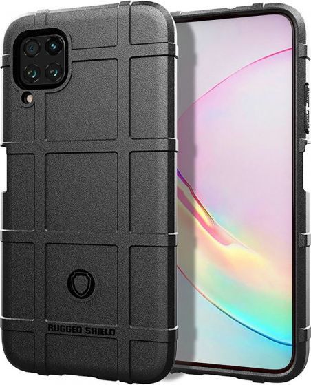 Etui HUAWEI P40 LITE Pancerne Rugged Square czarne 1