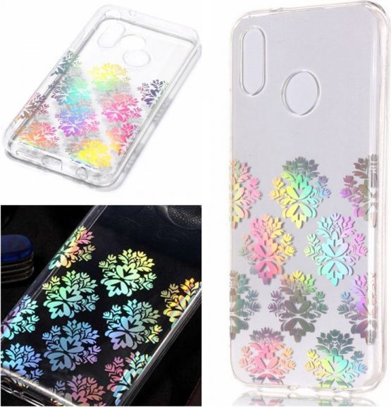 Etui Slim Art HUAWEI P20 LITE elegancki kwiat 1