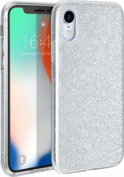 Etui Brokat Glitter XIAOMI MI9T MI 9T / K20 srebrne 1