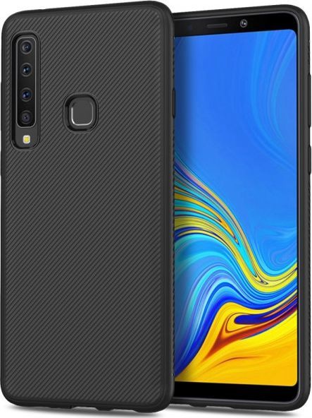 Etui Twill Texture SAMSUNG A9 2018 czarne 1
