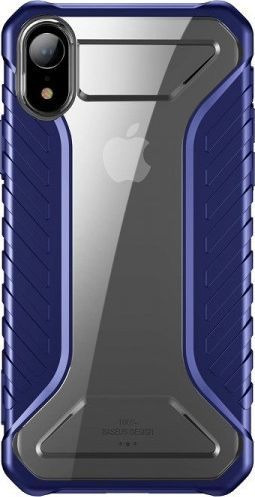 Baseus Odporne etui Baseus Michelin Case do iPhone XR (niebieskie) 1
