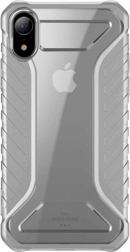 Baseus Odporne etui Baseus Michelin Case do iPhone XR (szare) 1