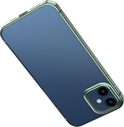 Baseus Przezroczyste etui Baseus Shining Case do iPhone 12 / iPhone 12 Pro 6.1'' (zielony) 1