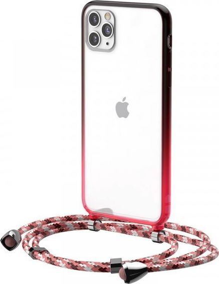 Baseus Przezroczyste etui Baseus Protective Case do iPhone 11 Pro Max 6,5'' (czerwony) 1
