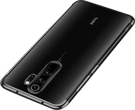 Clear Color żelowe Etui Xiaomi Redmi 9 Czarne 1