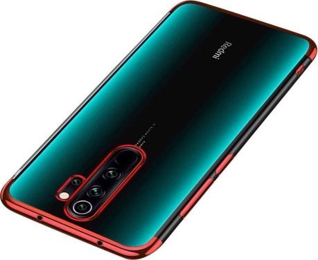 Clear Color żelowe Etui Xiaomi Redmi 9 Czerwone 1