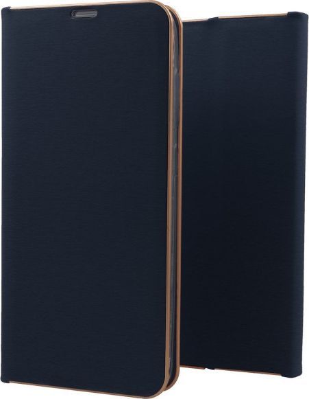 Etui HUAWEI Y5 2019 portfel z klapką skóra ekologiczna Flip Venus granatowe 1