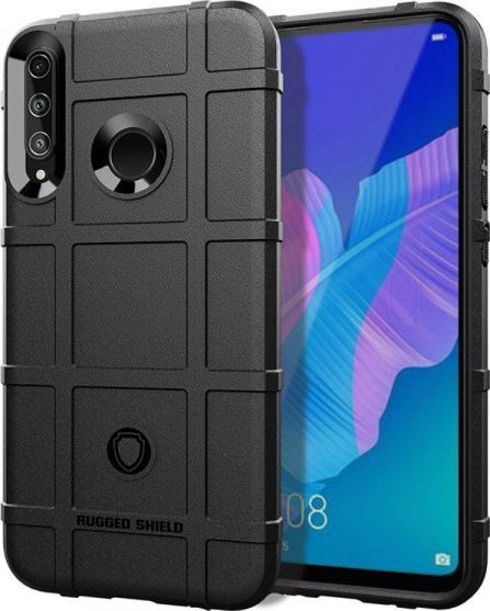 Etui HUAWEI Y6P Pancerne Rugged Square czarne 1