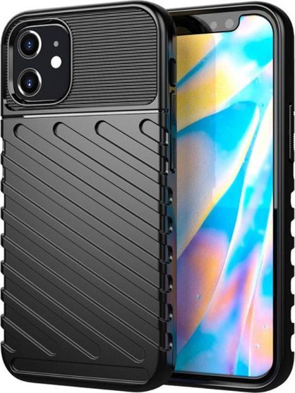 Etui IPHONE 12 Pancerne Thunder Case czarne 1