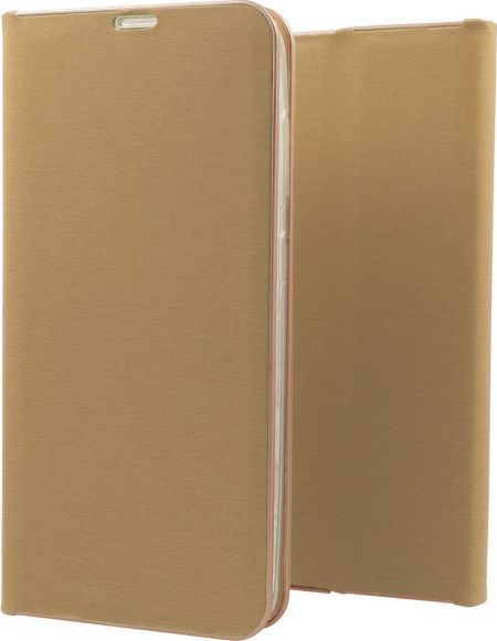 Etui SAMSUNG GALAXY A40 portfel z klapką skóra ekologiczna Flip Venus złote 1