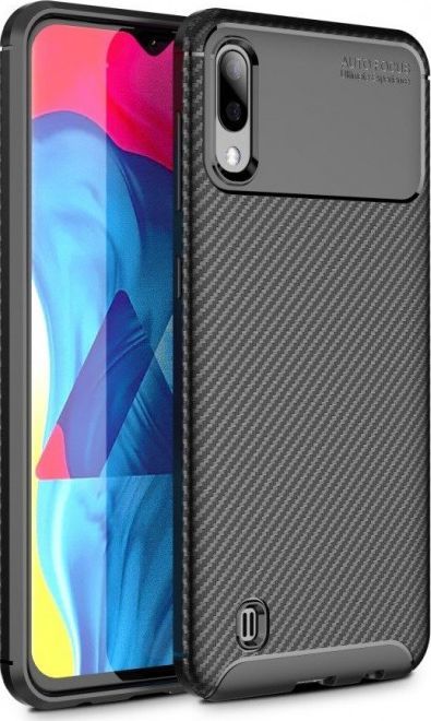 Etui SAMSUNG GALAXY XCOVER PRO Pancerne Shockproof Carbon Fiber czarne 1
