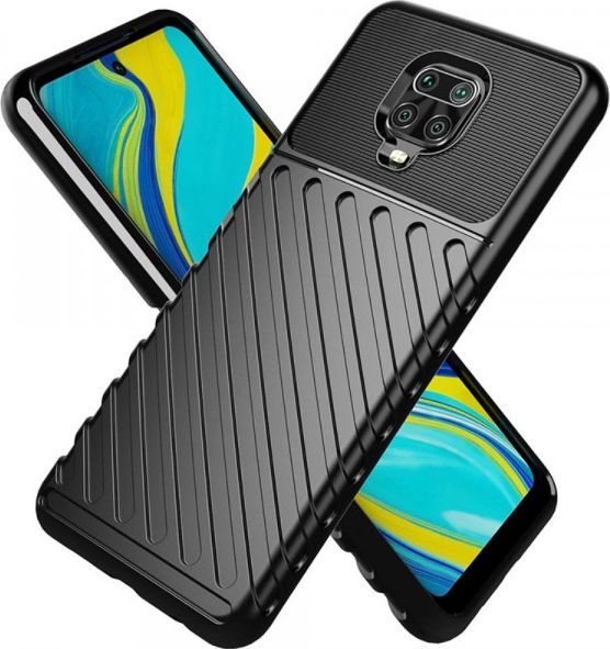 Etui XIAOMI REDMI NOTE 9S Thunder Pancerne czarne 1