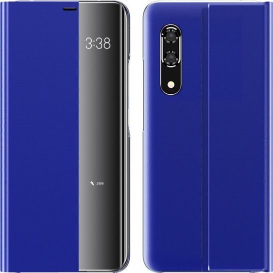 Hurtel New Sleep Case pokrowiec etui z klapką z funkcją podstawki Huawei P20 Pro niebieski 1