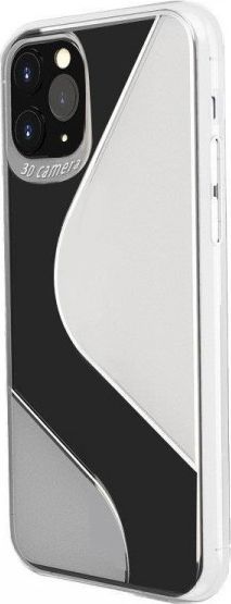 Hurtel S-Case elastyczne etui pokrowiec Huawei P40 Lite E przezroczysty 1