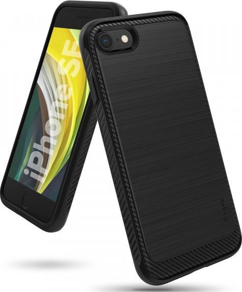 Ringke Ringke Onyx wytrzymałe etui pokrowiec iPhone SE 2020 / iPhone 8 / iPhone 7 czarny (OXAP0020) 1