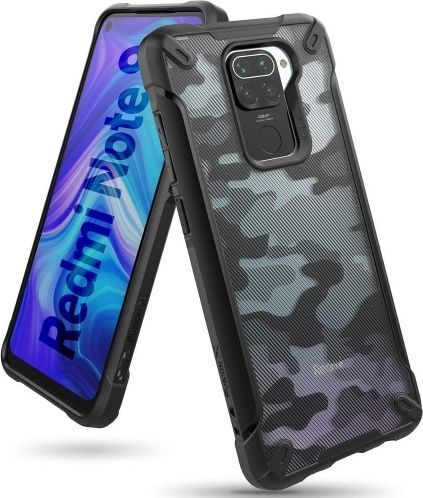 Ringke Ringke Fusion X do Xiaomi Redmi Note 9 Camo Black 1