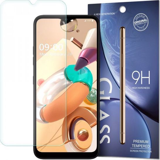 Hurtel Tempered Glass szkło hartowane 9H LG K41S (opakowanie koperta) 1