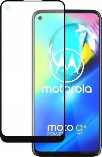 Szkło Hartowane 5D MOTOROLA MOTO G8 POWER Full Glue czarne 1