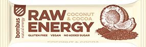 Bombus Baton RAW ENERGY kokos kakao bezglutenowy 50 g Bombus 1