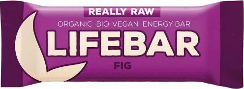 LIFEFOOD Baton z Suszonymi Figami Raw Bezglutenowy Bio 47 g - Lifefood (8594071484545) - 31882 1