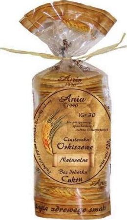Bio Ania Ciasteczka orkiszowe śmietankowe 120 g Ania 1