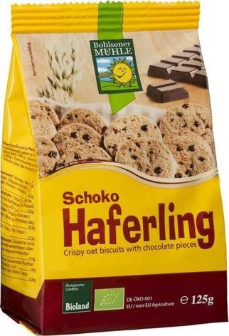 BOHLSENER MUEHLE CIASTECZKA OWSIANE CZEKOLADOWE BIO 125 g - BOHLSENER MUEHLE 1