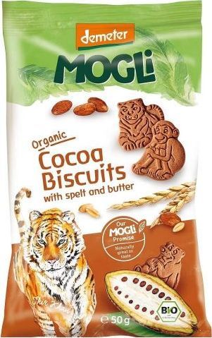 MOGLI CIASTECZKA KAKAOWE BIO 50 g - MOGLI 1