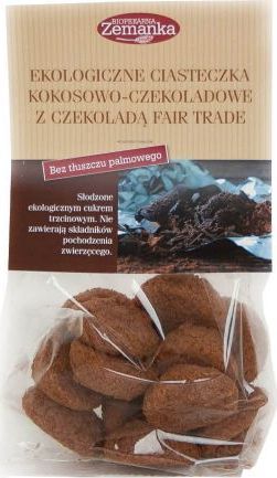 Zemanka Ciasteczka kokosowo-czekoladowe BIO 100 g Zemanka 1