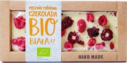 Cukiernia Staropolska CZEKOLADA BIAŁA Z MALINAMI I JEŻYNAMI BIO 53 g - CUKIERNIA STAROPOLSKA 1