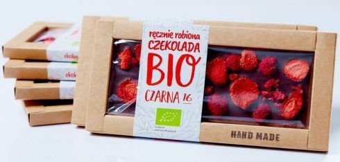 Cukiernia Staropolska CZEKOLADA DESEROWA Z TRUSKAWKAMI I MALINAMI BIO 53 g - CUKIERNIA STAROPOLSKA 1