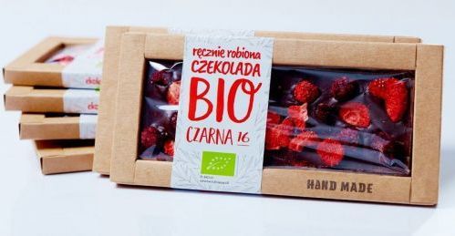 Cukiernia Staropolska CZEKOLADA DESEROWA Z TRUSKAWKAMI I JEŻYNAMI BIO 53 g - CUKIERNIA STAROPOLSKA 1