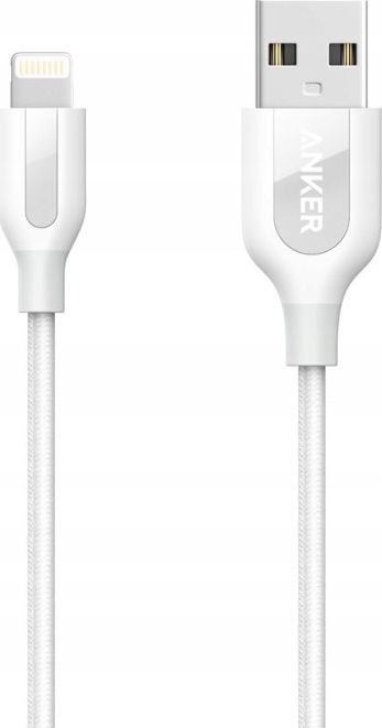 Kabel USB Anker Kabel Anker PowerLine+ Lightning 0.9m Biały iPhone 1