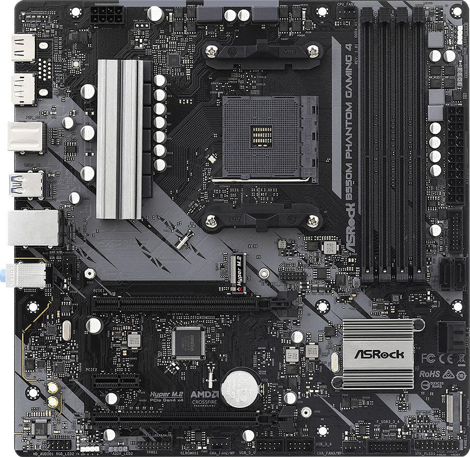 Asrock b550 phantom gaming 4 подключение