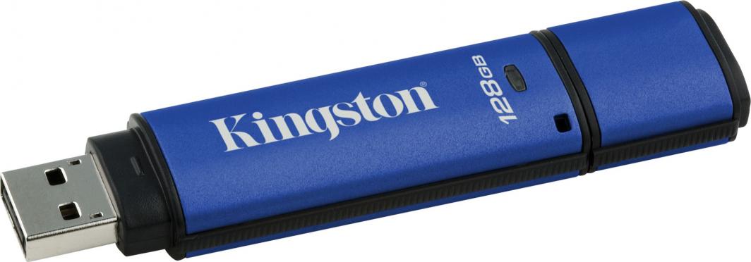 Pendrive Kingston DataTraveler Vault Privacy 3.0, 128 GB  (DTVP30/128GB) 1