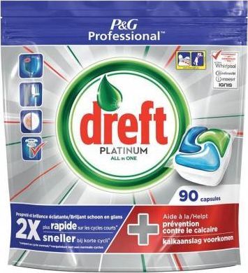 Dreft Dreft Platinum Original Kapsułki do zmywarki 90szt uniwersalny 1