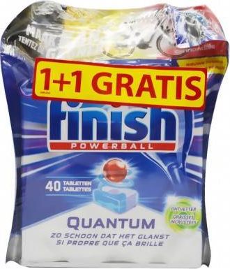 Finish Finish Quantum tabletki do zmywarki 2x40 szt. uniwersalny 1