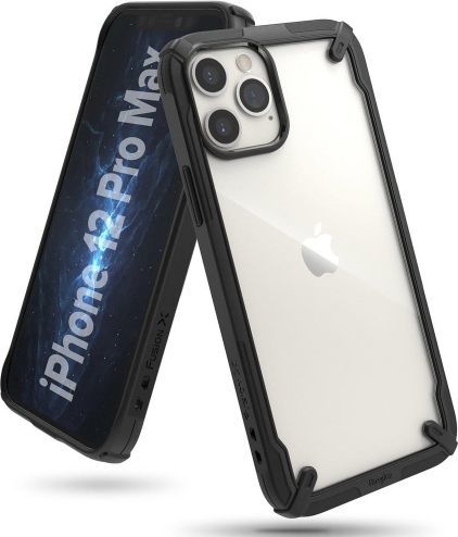 Ringke Ringke Fusion X etui do iPhone 12 Pro Max czarne 1