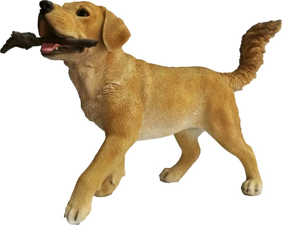 Figurka Esschert Design Esschert Design Figurka labradora z patykiem, 62,6x23,7x40 cm 1