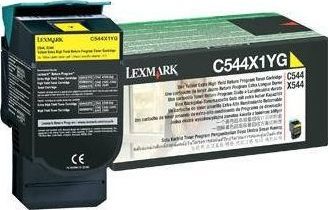 Toner Lexmark Toner C544 C544X1YG Yellow 4K 1