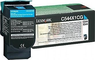 Toner Lexmark Toner C544 C544X1CG Cyan 4K 1