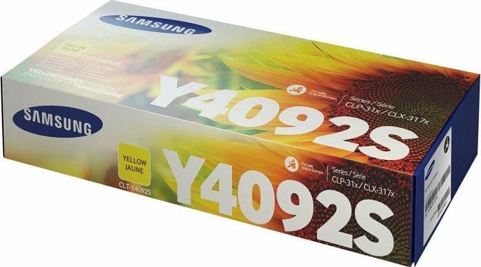Toner Samsung Toner CLT-Y4092S/SU482A YELLO 1K CLP-310/CLP-315/CLX-3170/CLX-3175 Series 1