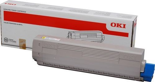Toner OKI Toner C831/841 Yellow 44844505 10K 1