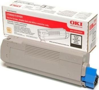 Toner OKI Toner C58/59/5500M Black 43324424 6K 1