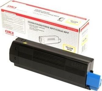 Toner OKI Toner C5250/5450 Yellow 42127454 5K 1