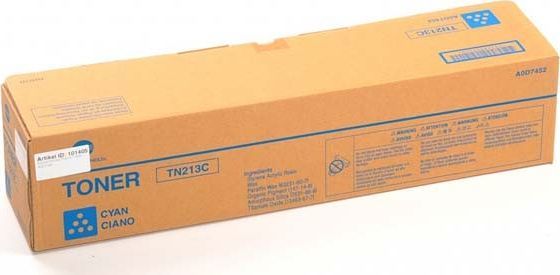 Toner Konica Minolta Konica Minolta oryginalny toner TN213C, cyan, 19000s, A0D7452, Konica Minolta Bizhub C203, C253, O 1