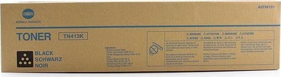 Toner Konica Minolta Konica Minolta oryginalny toner A0TM151, black, 45000s, TN413K, Konica Minolta Bizhub C452, O 1