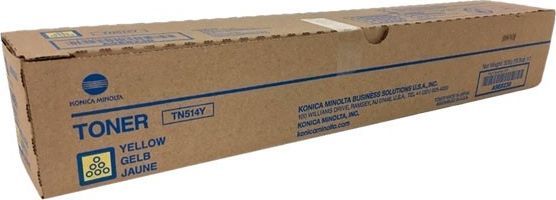 Toner Konica Minolta Konica Minolta oryginalny toner TN514Y, yellow, 26000s, A9E8250, Konica Minolta Bizhub C458, C558, C658, O 1