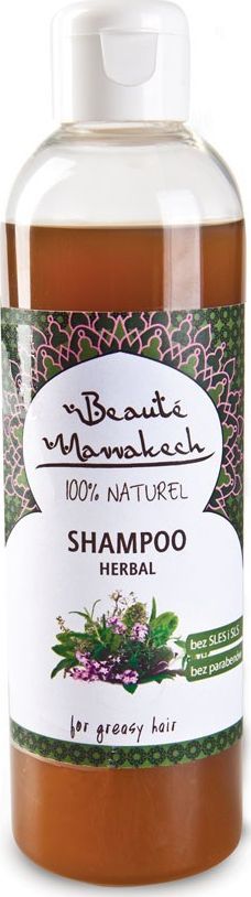 Beaute Marrakech Szampon Ziołowy Do Włosów Przetłuszczających Się Wzmacniający Cebulki Włosów 250Ml Beaute Marrakech 1
