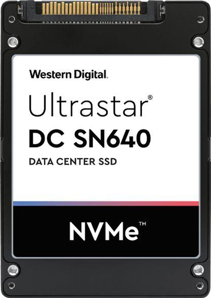 Dysk serwerowy WD Ultrastar DC SN640 800GB U.2 PCI-E x4 Gen 3.0 NVMe  (0TS1952) 1