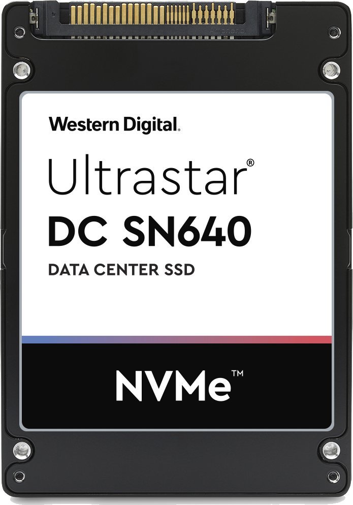 Dysk serwerowy WD Ultrastar DC SN640 960GB U.2 PCI-E x4 Gen 3.0 NVMe  (0TS1927) 1